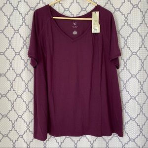 Livi Active Tops - Livi Active Purple Top Livi Active Tops - Livi Active Purple Top
